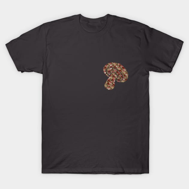 Mushroom Morel Oyster Turkey Tail Hunter Forager Foraging T-Shirt by GraviTeeGraphics